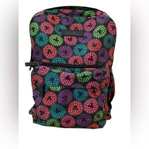 Vera Bradley Canvas Disney Parks Mickey Multicolor Backpack Large Like New